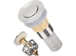 Scarico A Pavimento Con Setaccio Tappo Antintasamento 304 In Acciaio Inox Per Camper - Barca Yacht
