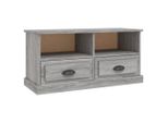 Syfax™ Mobile Tv Grigio Sonoma 93X35,5X45 Cm In Legno Multistrato