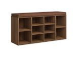 Syfax™ Scarpiera Rovere Marrone 103X30X48 Cm In Legno Multistrato