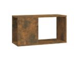 Syfax™ Mobile Porta Tv Rovere Fumo 60X24X32 Cm In Legno Multistrato