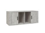 Syfax™ Mobile Per Tv Grigio Cemento 100X35X40 Cm Legno Multistrato
