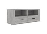 Syfax™ Mobile Tv Grigio Sonoma 100X35X40 Cm In Legno Multistrato