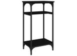 Syfax™ Tavolino Nero 40X30X75 Cm In Legno Multistrato