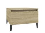 Syfax™ Tavolino Rovere Sonoma 50X46X35 Cm In Legno Multistrato