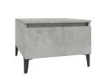 Syfax™ Tavolino Grigio Cemento 50X46X35 Cm In Legno Multistrato