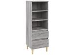 Syfax™ Credenza Grigio Sonoma 40X36X110 Cm In Legno Multistrato