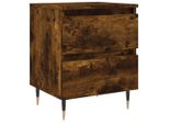 Syfax™ Comodino Rovere Fumo 40X35X50 Cm In Legno Multistrato
