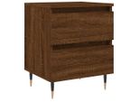 Syfax™ Comodino Rovere Marrone 40X35X50 Cm In Legno Multistrato