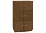 Syfax™ Credenza Ambra 67X40X108,5 Cm In Legno Massello Di Pino