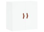 Vidaxl Armadio A Muro Bianco 60X31X60 Cm Materiale Legno