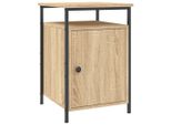 Syfax™ Comodino Rovere Sonoma 40X42X60 Cm In Legno Multistrato