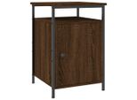 Syfax™ Comodino Rovere Marrone 40X42X60 Cm In Legno Multistrato