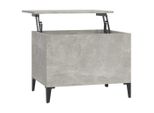 Syfax™ Tavolino Salotto Grigio Cemento 60X44,5X45 Cm Legno Multistrato