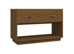 Syfax™ Mobile Porta Tv Ambra 90X40X60 Cm In Legno Massello Di Pino