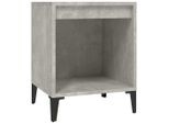 Syfax™ Comodino Grigio Cemento 40X35X50 Cm
