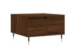 Syfax™ Tavolino Da Salotto Rovere Marrone 55X55X36,5 Cm In Multistrato