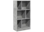 Syfax™ Libreria Grigio Cemento 57X28,5X107,5 Cm In Legno Multistrato
