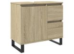 Syfax™ Armadietto Da Bagno Rovere Sonoma 65X33X60 Cm Legno Multistrato