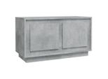 Syfax™ Mobile Porta Tv Grigio Cemento 80X35X45 Cm In Legno Multistrato