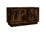 Syfax™ Mobile Porta Tv Rovere Fumo 80X35X45 Cm In Legno Multistrato