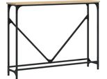 Syfax™ Tavolino Consolle Rovere Sonoma 102X22,5X75Cm Legno Multistrato