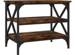 Syfax™ Tavolino Da Salotto Rovere Fumo 55X38X45 Cm Legno Multistrato