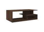 Syfax™ Tavolino Salotto Rovere Marrone 102X55X35 Cm Legno Multistrato