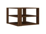 Syfax™ Tavolino Salotto Rovere Marrone 58X58X40 Legno Multistrato