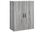 Syfax™ Mobile A Parete Grigio Sonoma 69,5X34X90 Cm Legno Multistrato
