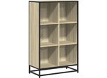 Syfax™ Libreria Rovere Sonoma 65,5X33X107,5 Cm In Legno Multistrato