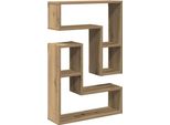 Syfax™ Mensole Parete A Cubo 2 Pz Artigianale 50X15X50 Cm Truciolato