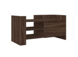 Syfax™ Mobile Porta Tv Rovere Marrone 80X35X40 Cm In Legno Multistrato