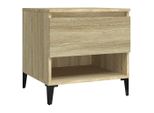 Syfax™ Tavolino Rovere Sonoma 50X46X50 Cm In Legno Multistrato