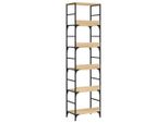 Syfax™ Libreria Rovere Sonoma 50X33X188,5 Cm Legno Ingegnerizzato