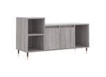 Syfax™ Mobile Tv Grigio Sonoma 100X35X55 Cm In Legno Multistrato