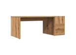 Syfax™ Tavolino Da Salotto Rovere Artigianale 90X45X35Cm In Truciolato