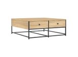 Syfax™ Tavolino Da Salotto Rovere Sonoma 100X99X40Cm Legno Multistrato