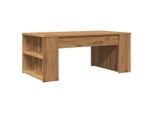 Syfax™ Tavolino Salotto Rovere Artigianale 102X55X42 Cm Multistrato