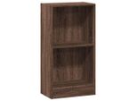 Vidaxl Libreria Marrone Effetto Rovere 40X24X76 Cm Materiale A Base Di Legno