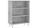 Syfax™ Libreria Grigio Cemento 69,5X32,5X90 Cm In Legno Multistrato