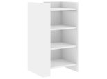 Syfax™ Credenza Bianca 45X35X75 Cm In Legno Multistrato