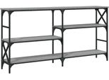 Syfax™ Tavolo Consolle Grigio Sonoma 150X29X76,5 Cm Legno Multistrato