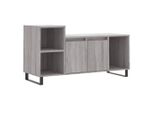 Syfax™ Mobile Tv Grigio Sonoma 100X35X55 Cm In Legno Multistrato