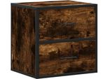Syfax™ Comodino A Muro Rovere Fumo 40X31X39,5 Cm