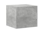 Syfax™ Mobile A Parete Grigio Cemento 45X42,5X40 Cm Legno Multistrato