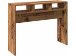 Syfax™ Tavolino Consolle Legno Antico 105X30X80 Cm In Truciolato