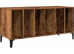Syfax™ Mobile Porta Dischi Legno Antico 100X38X48 Cm Legno Multistrato