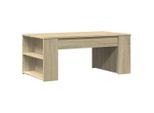 Syfax™ Tavolino Da Salotto Rovere Sonoma 102X55X42Cm Legno Multistrato