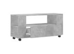 Syfax™ Mobile Porta Tv Grigio Cemento 102X34,5X43Cm Legno Multistrato