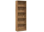 Syfax™ Libreria Artigianale Rovere 60X24X176 Cm Legno Ingegnerizzato